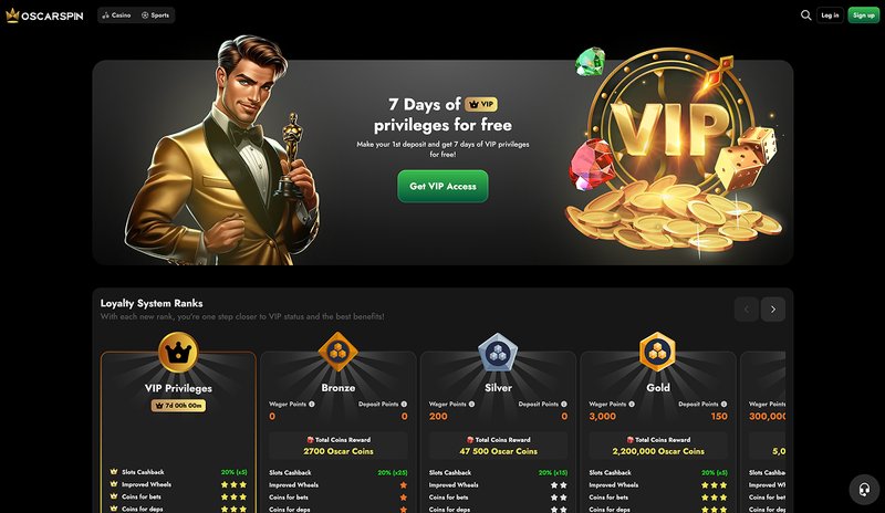 Unlock Exclusive Rewards with Oscarspin Casino Slots Today